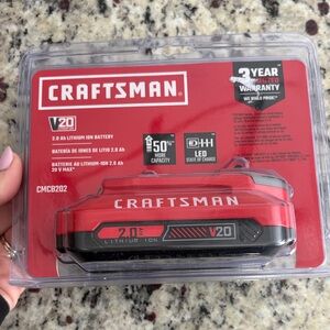 Craftsman Red Lithium Ion Battery Pack